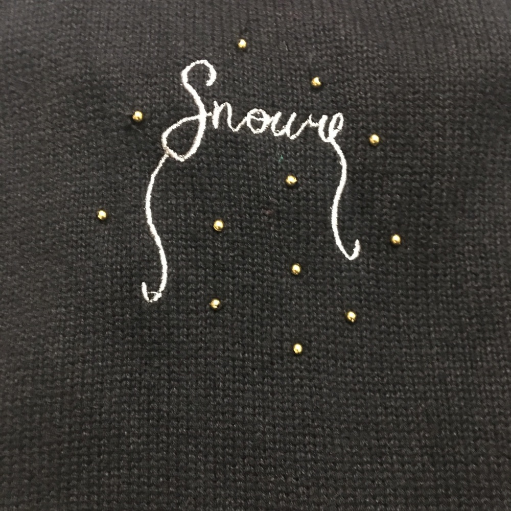 Designer Originals Studio Joy Black Snowman Vest - Picture 8 of 8